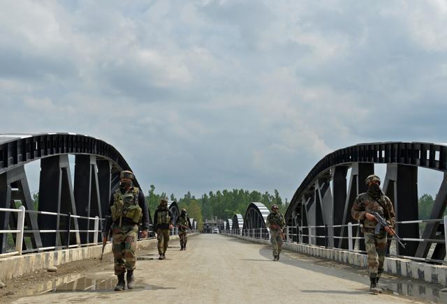 The operation was launched in around 20 villages of the district around 7am after security forces received information about movement of militants there. (AFP Photo) The operation was launched in around 20 villages of the district around 7am after security forces received information about movement of militants there. (AFP Photo)