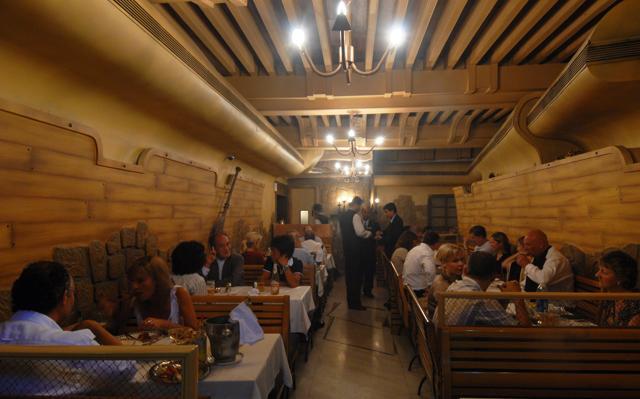 The interiors of Trishna restaurant at Kala ghoda. (HT file photo) The interiors of Trishna restaurant at Kala ghoda. (HT file photo)