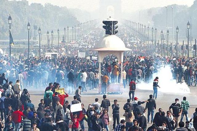 Delhi was rocked by protests after the December 16 gang-rape, re-igniting the debate on crimes against women. (Mohd Zakir/HT) Delhi was rocked by protests after the December 16 gang-rape, re-igniting the debate on crimes against women. (Mohd Zakir/HT)
