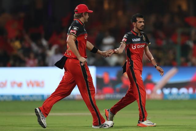 Yuzvendra Chahal got the big wicket of Manan Vohra for 25 as Royal Challengers Bangalore dominated. (BCCI)