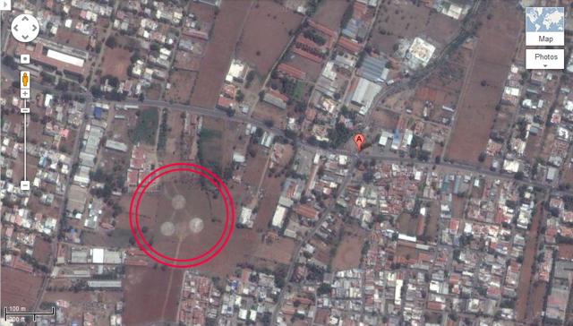 Technology is now aiding the search for answers. Some ufologists are using satellite imagery, apps and online tools to zero in on odd phenomena, such as these ‘urban crop circles’ in Tirrupur, Tamil Nadu.