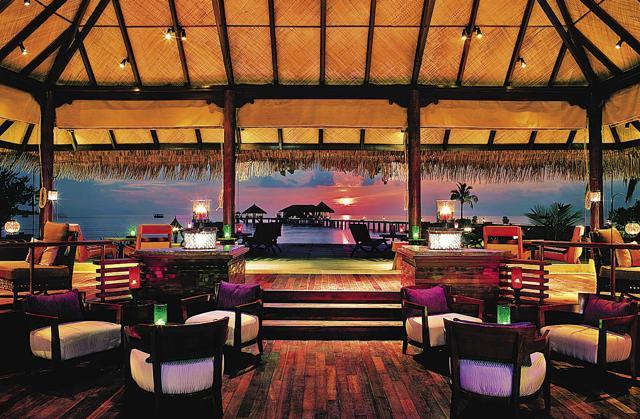 At Taj Exotica, Maldives, the thinly-sliced and seared local tuna gives an authentic taste of the Indian Ocea