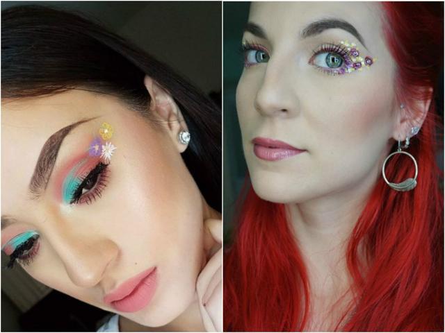 Throw in some pastel shades to achieve a summer-ready look. (Instagram/calii.beautyxo and Instagram/beautytopixx)