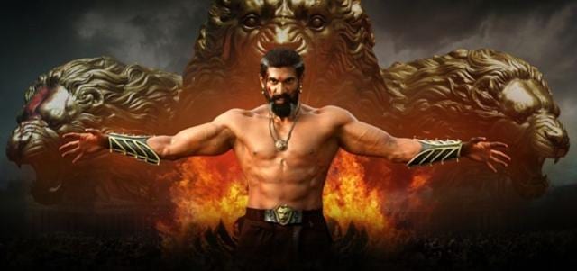 Rana Daggubati in a still from the film. Rana Daggubati in a still from the film.