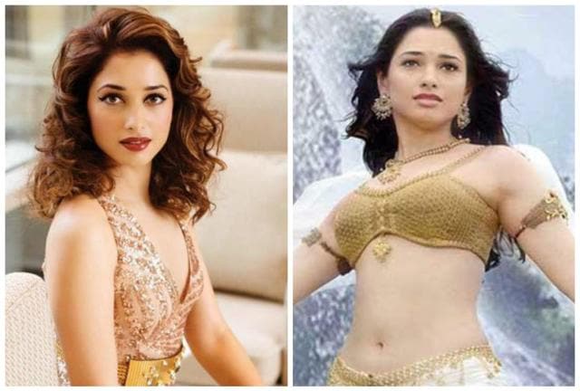 Tamannaah Bhatia plays Avanthika in the movie . She wears golden bustier with white draped dhoti. In real life, she wears everything from glamorous dresses to chic separates. Tamannaah Bhatia plays Avanthika in the movie . She wears golden bustier with white draped dhoti. In real life, she wears everything from glamorous dresses to chic separates.