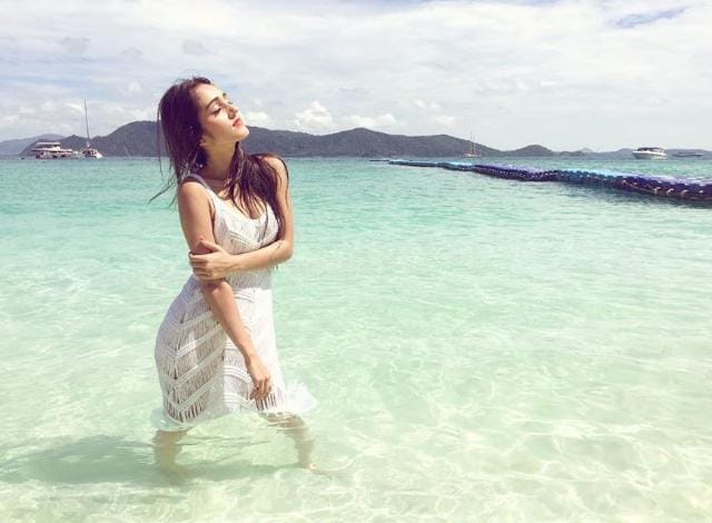 Tanya enjoys her vacation in Thailand. (Instagram)