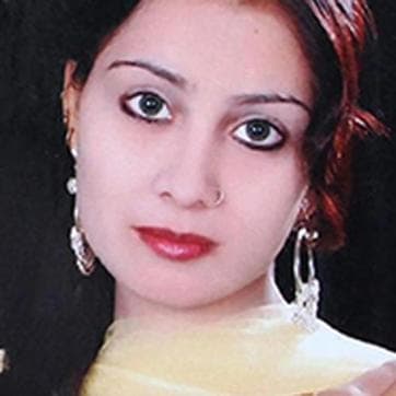 File photo of acid attack victim Gulista. (HT Photo) File photo of acid attack victim Gulista. (HT Photo)