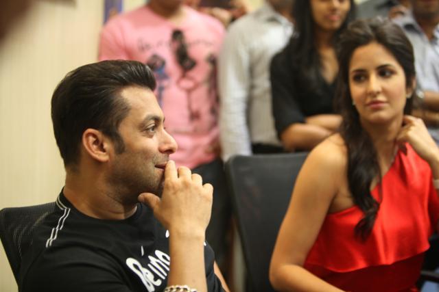 Actors Salman Khan and Katrina Kaif. (Hindustan Times)