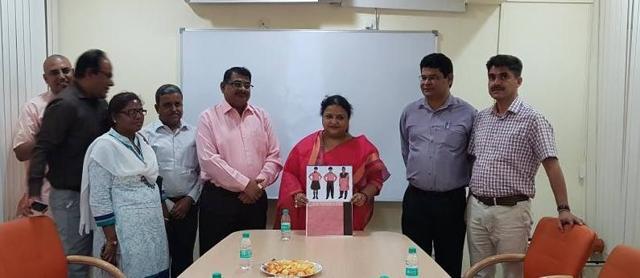 Minister of state for basic education Anupama Jaiswal unveiled the new school uniform in Lucknow on Tuesday. (Handout image) Minister of state for basic education Anupama Jaiswal unveiled the new school uniform in Lucknow on Tuesday. (Handout image)