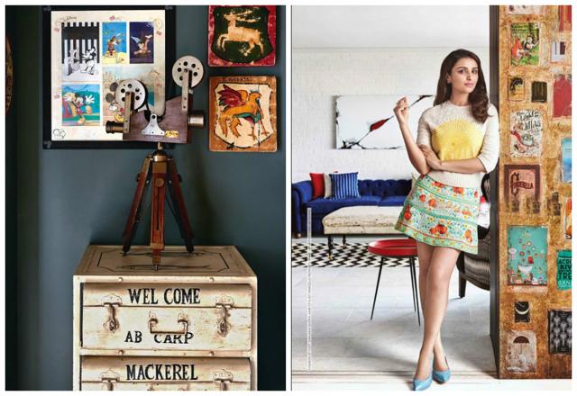 Parineeti Chopra’s sea facing house is full of quaint, quirky artefacts. (Photo credit: Architectural Digest India) Parineeti Chopra’s sea facing house is full of quaint, quirky artefacts. (Photo credit: Architectural Digest India)