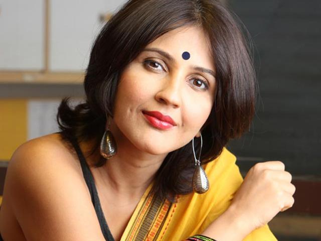 Chauhan says she feels she has the credibility to write about the armed forces, as her father was in the Army. (HT Photo) Chauhan says she feels she has the credibility to write about the armed forces, as her father was in the Army. (HT Photo)