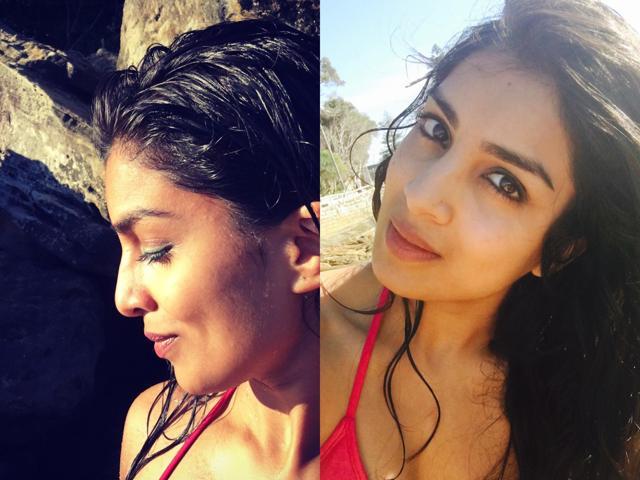 Pallavi chilling at the Manly and Shelly beaches in Sydney.