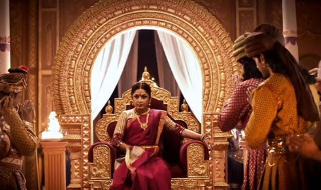 Like Sivagami, Baahubali 2: The Conclusion features many strong-willed women. Like Sivagami, Baahubali 2: The Conclusion features many strong-willed women.