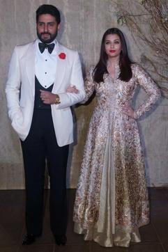 Abhishek Bachchan and Aishwarya Rai Bachchan. (Prodip Guha)