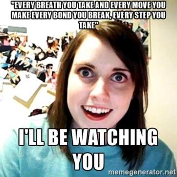 Haunting? Think of The Police’s Every Breath You Take. (Meme Generator) Haunting? Think of The Police’s Every Breath You Take. (Meme Generator)