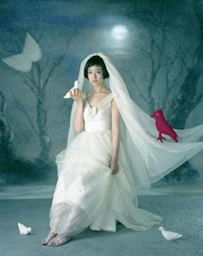 A picture titled Red Bird from Haruhi Fujii’s series that explores the concept of borders. (Haruhi Fujii) A picture titled Red Bird from Haruhi Fujii’s series that explores the concept of borders. (Haruhi Fujii)