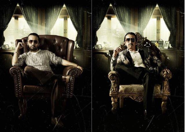 Siddhant as younger and older Dawood from Haseena.
