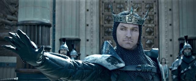 Jude Law is underwhelming as the power-hungry uncle who robs the young orphan of his birthright.