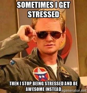 Dealing with stress is all about perception. A positive attitude can help you turn stress into a learning opportunity.