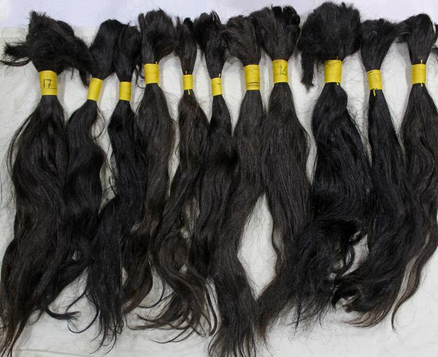Gray or wavy, frizzy or straight, anyone can donate hair. All you have to do is make sure it’s at least 12-15 inches long, collect it carefully when you cut it so the ends are not mixed up with the roots, and then send it to an NGO that collects hair for wigs. (Satyabrata Tripathy / HT Photo)