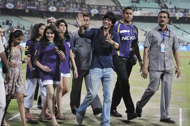 Shah Rukh Khan , co-owner of Kolkata Knight Riders, may be present for the match against Mumbai Indians. (Hindustan Times) Shah Rukh Khan , co-owner of Kolkata Knight Riders, may be present for the match against Mumbai Indians. (Hindustan Times)