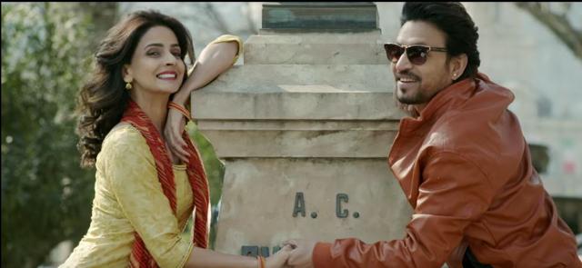Saba Qamar and Irrfan Khan in a still from Hindi Medium.