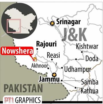 Map showing location of Nowshera. Map showing location of Nowshera.