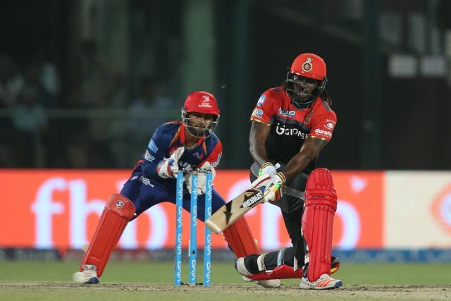 Chris Gayle neared his milestone while Virat Kohli also batted aggressively. (BCCI) Chris Gayle neared his milestone while Virat Kohli also batted aggressively. (BCCI)