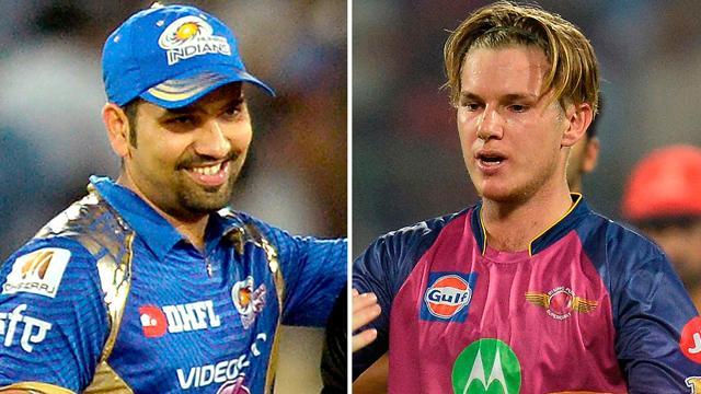 Rohit Sharma (L) has been dismissed by leg-spinners on five occasions this season. (HT Photo/Agencies)