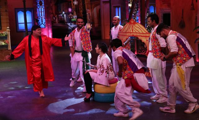 Manisha Koirala was seen for the first time on TV after a long gap.