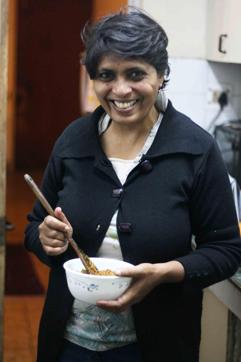 Kiranmayi Bhushi, who co-founded the iconic but now-defunct Gunpowder restaurant in Hauz Khas Village. (Mayank Austen Soofi / HT Photo) Kiranmayi Bhushi, who co-founded the iconic but now-defunct Gunpowder restaurant in Hauz Khas Village. (Mayank Austen Soofi / HT Photo)