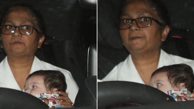 Taimur looks a carbon copy of mom Kareena Kapoor Khan.