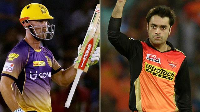 Given how Chris Lynn has targeted fast bowlers, SRH’s best bet will be to test him with a spinner - in the name of Rashid Khan. (HT Photo/Agencies) Given how Chris Lynn has targeted fast bowlers, SRH’s best bet will be to test him with a spinner - in the name of Rashid Khan. (HT Photo/Agencies)