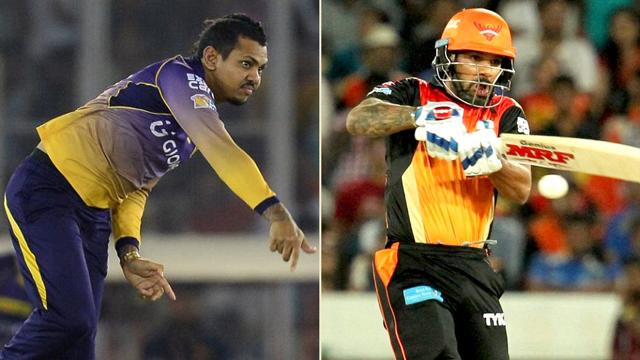 Sunil Narine will be a good option for KKR captain Gautam Gambhir to try against the seasoned Shikhar Dhawan, who likes to attack spinners. Sunil Narine will be a good option for KKR captain Gautam Gambhir to try against the seasoned Shikhar Dhawan, who likes to attack spinners.
