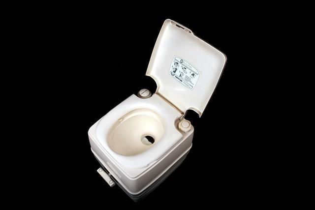 Museum exhibit: Porta-Potti light bodied plastic toilet from USA for camping and long drive. (Photo courtesy: www.sulabhtoiletmuseum.org) Museum exhibit: Porta-Potti light bodied plastic toilet from USA for camping and long drive. (Photo courtesy: www.sulabhtoiletmuseum.org)