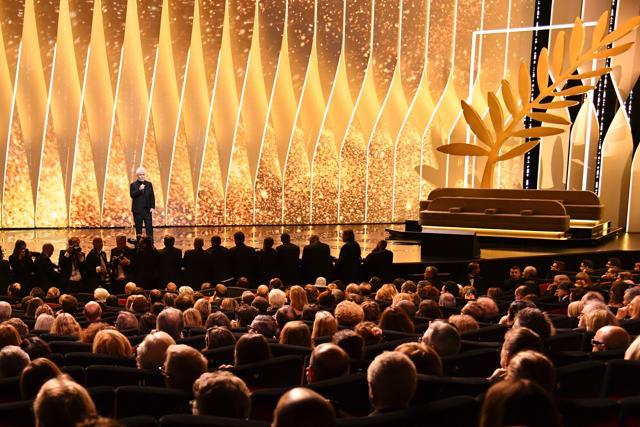 Spanish director Pedro Almodovar delivers a speech on stage on May 17, 2017 during the opening ceremony of the 70th edition of the Cannes Film Festival in Cannes, southern France. (AFP) Spanish director Pedro Almodovar delivers a speech on stage on May 17, 2017 during the opening ceremony of the 70th edition of the Cannes Film Festival in Cannes, southern France. (AFP)