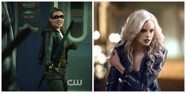 Evelyn Sharp aka Artemis and Killer Frost.
