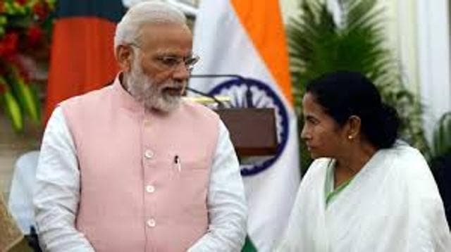The relation between Prime Minister Narendra Modi and Bengal chief minister Mamata Banerjee is passing through an all-time low. (HT Photo) The relation between Prime Minister Narendra Modi and Bengal chief minister Mamata Banerjee is passing through an all-time low. (HT Photo)