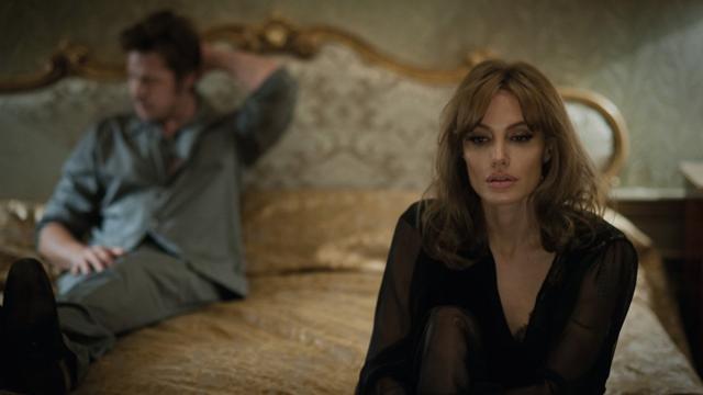 Hollywood star Angelina Jolie during a press conference at a hotel in Siem Reap. Angelina Jolie had warm words for her estranged husband Brad Pitt and is optimistic about the future of their family, the Hollywood star said in an interview on February 21, 2017. This is a still from their film By the Sea.