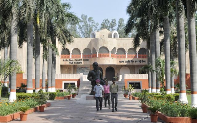 Maharaja Ranjit Singh War Memorial in Ludhiana (HT File Photo) Maharaja Ranjit Singh War Memorial in Ludhiana (HT File Photo)