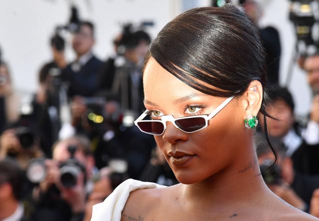 Rihanna poses in her cool sunglasses. (AFP) Rihanna poses in her cool sunglasses. (AFP)