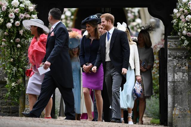 Britain's Prince Harry leaves after attending the wedding of Pippa Middleton to James Matthews at St Mark's Church in Englefield, west of London, on May 20, 2017. REUTERS/Justin Tallis/Pool (REUTERS) Britain's Prince Harry leaves after attending the wedding of Pippa Middleton to James Matthews at St Mark's Church in Englefield, west of London, on May 20, 2017. REUTERS/Justin Tallis/Pool (REUTERS)