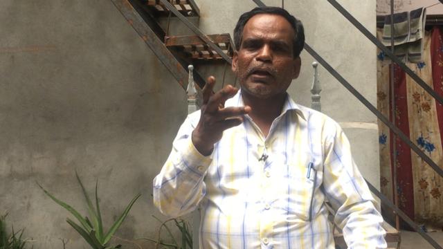 Babuddin, a textile worker, was a teenager when the incident took place and became a witness in the trial. (HT photo) Babuddin, a textile worker, was a teenager when the incident took place and became a witness in the trial. (HT photo)