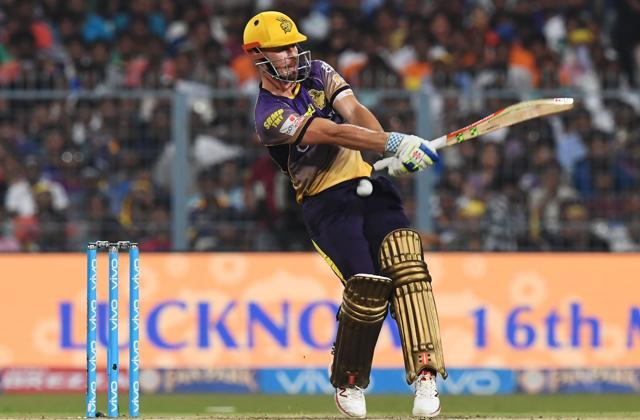 ‘Lynn’sanity struck IPL 2017 as the Kolkata Knight Riders player exploded quite a few times in IPL 2017. (AFP)