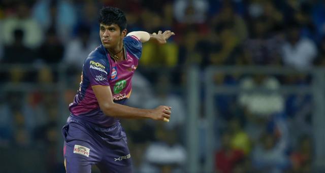At 17 years of age, Washington Sundar became the youngest player to feature in an IPL final. (AFP) At 17 years of age, Washington Sundar became the youngest player to feature in an IPL final. (AFP)