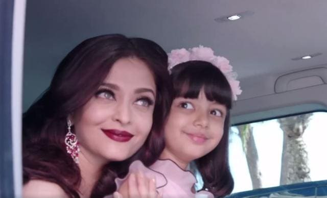 Aishwarya poses with her daughter. (Facebook/L’OrealParisIndia)