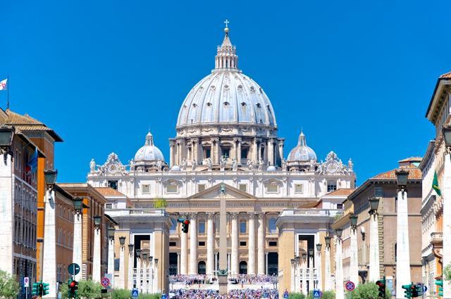 St. Peter’s Basilica in Vatican City, Rome, Italy (Shutterstock)
