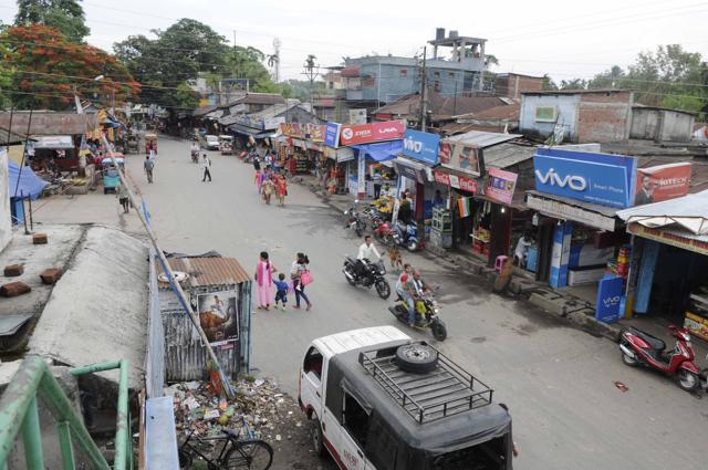 The Naxalbari of today bears little signs of the bloody struggle that put it on the world map. (Samir Jana/HT PHOTO)