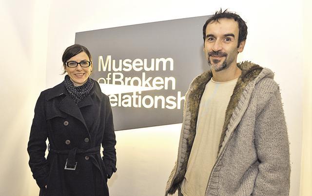 Olinka Vistica and Drazen Grubisic founded the museum after accepting the end of their relationship. (Getty Images) Olinka Vistica and Drazen Grubisic founded the museum after accepting the end of their relationship. (Getty Images)