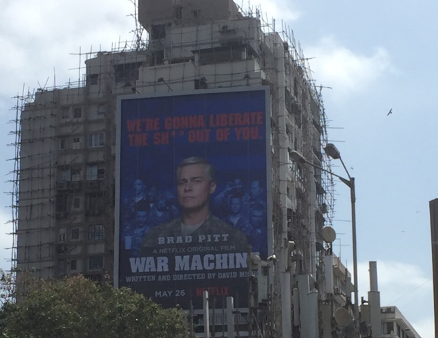 How often do you see a Hollywood star’s face billboards usually reserved for one of the Khans? (Rohan Naahar)
